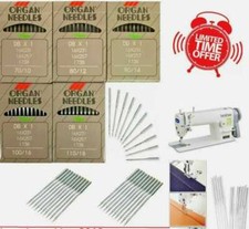 ORGAN  INDUSTRIAL SEWING MACHINE NEEDLES fit brother juki & most machine👍