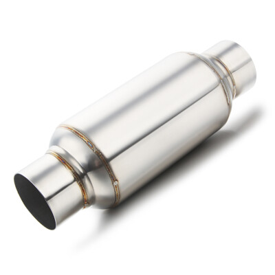 2.5 Muffler Universal 2.5" Inlet/Outlet Performance Exhaust Muffler - Stainless Steel Resonator Car Exhaust - Foto 3