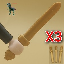 X3 Playmobil Römisches Schwert Gladius-Römische Soldaten-Griechen-Spartaner-Gold