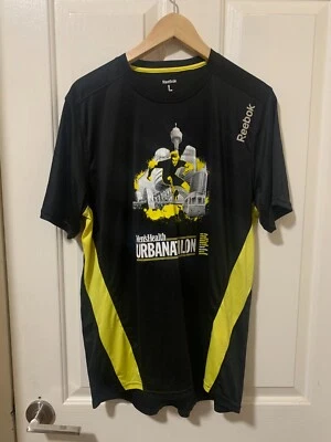 Mens Health Urbanathlon Reebok Mens Graphic Print Short Sleeve T-shirt Size L - image 1 of 4