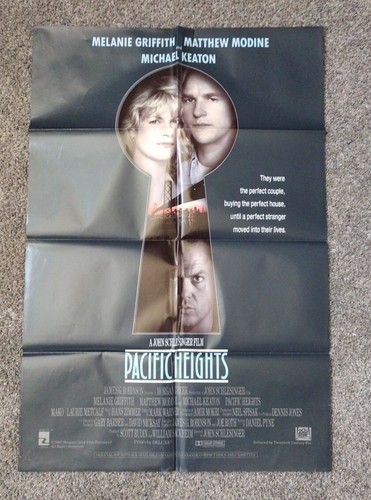 1990 Pacific Heights Original Movie House Full Sheet Poster