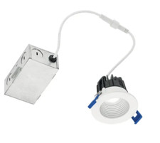 Kichler DLMG02R3090 LED Canless Recessed Light 2" Adjustable - White