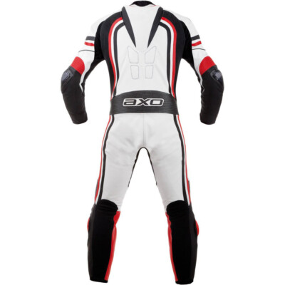AXO Motorbike Racing Leather Suit Mens Motorcycle Biker Leather