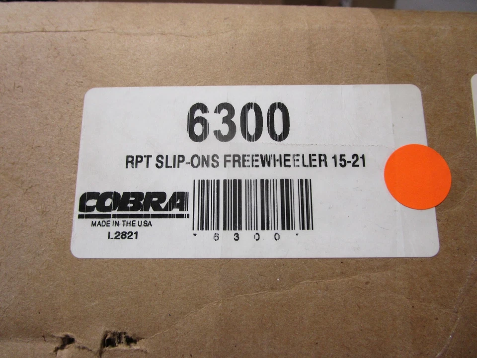 Silenciadores antideslizantes 15-23 Harley Davidson FLRT Freewheeler Cobra RPT Foto 4 de 4