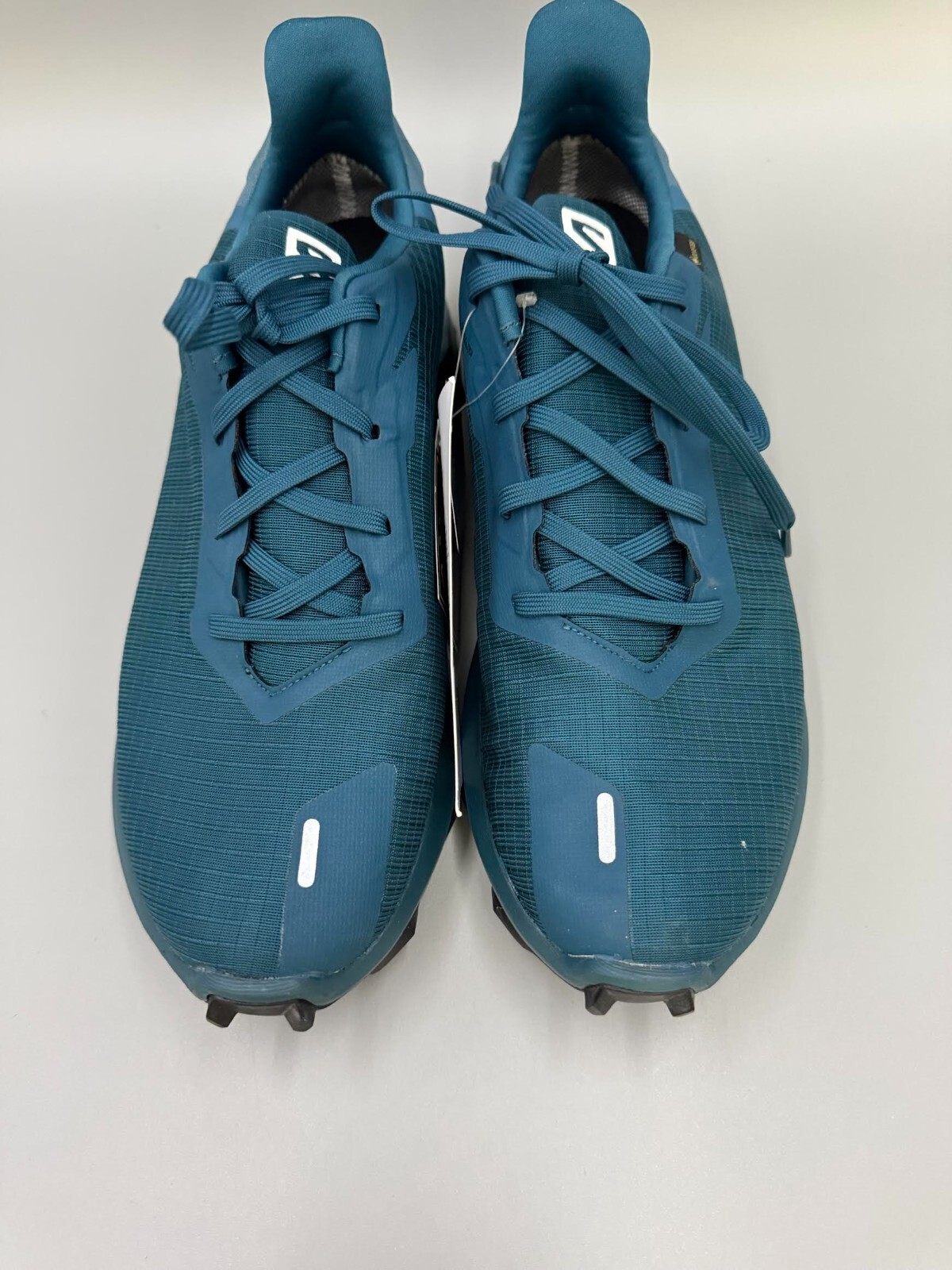 Scarpe da Trail Running Uomo Salomon Alphacross 3 GoreTex Blu Mallard Taglia 10 Nuove con etichette