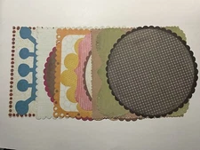 CRATE PAPER ASSORTED 12X12 HEAVY PAPER DIE CUTS