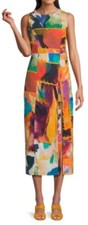 WALTER BAKER AVIVA Abstract Dress Woman’s Sz 8 100% Cotton