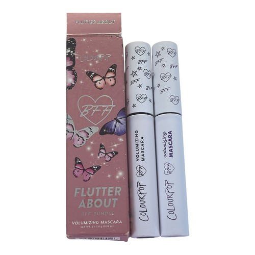 Colourpop BFF Flutter About, Mascara Bundle-Black On Black, Plum And Get It - Picture 2 of 2