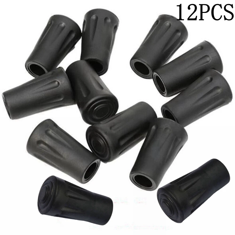 Reinforced Rubber Tip End Cap Hammer Trekking Pole Hiking Walking