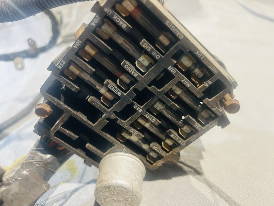 1968 1969 1970 1971 1972 OLDSMOBILE CUTLASS 442  DASH WIRING HARNESS - Image 3 of 4