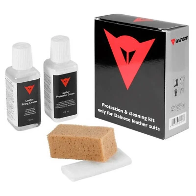 MF6263 Kit protezione e pulizia Dainese per la PELLE Tuta Guanti Stivali ecc