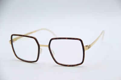 NEW LOOL MIZAR GDHV GOLD HAVANA GUNMETAL AUTHENTIC FRAMES EYEGLASSES 51-18