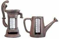 Esschert Design Regenmesser Niederschlagsmesser Gusseisen Glas Landhaus Garten