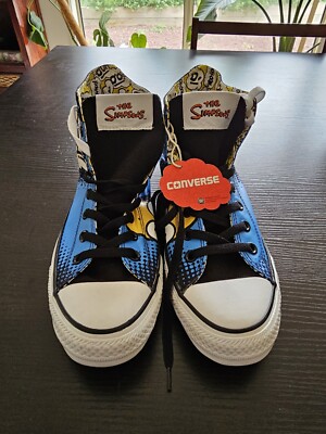BRAND NEW Simpsons Converse All Star Chuck Taylor Sneaker