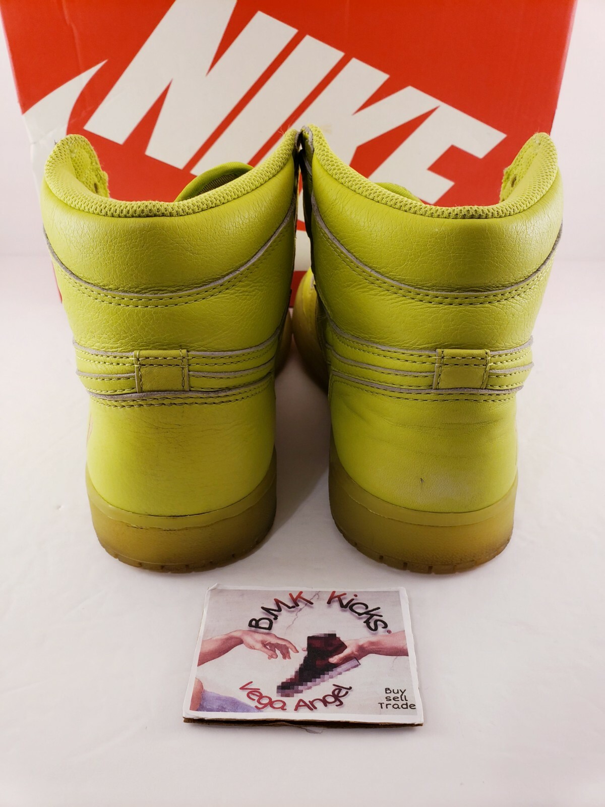 Rare Promo Nike Air Jordan 1 Retro High Og Cyber Gato… Gem