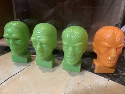 4 Mint Universal Monster Pencil Sharpener (  Gretta  Ghoul ,2 Wolfman, Mummy !)