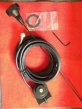 Trunk Lip Mount and 108-1300 MHz Scanner Antenna package for Radio Shack BNC