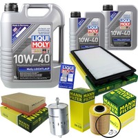 Mann Inspektionspaket 7L Liqui Moly 10W-40 FüR BMW 3Er Cabriolet E36 320I 325I