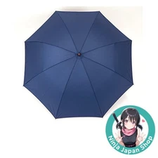 Komiya Shoten 2-Folding Umbrella Fiberglass Super Water-Repellent 60cm DBlue NEW