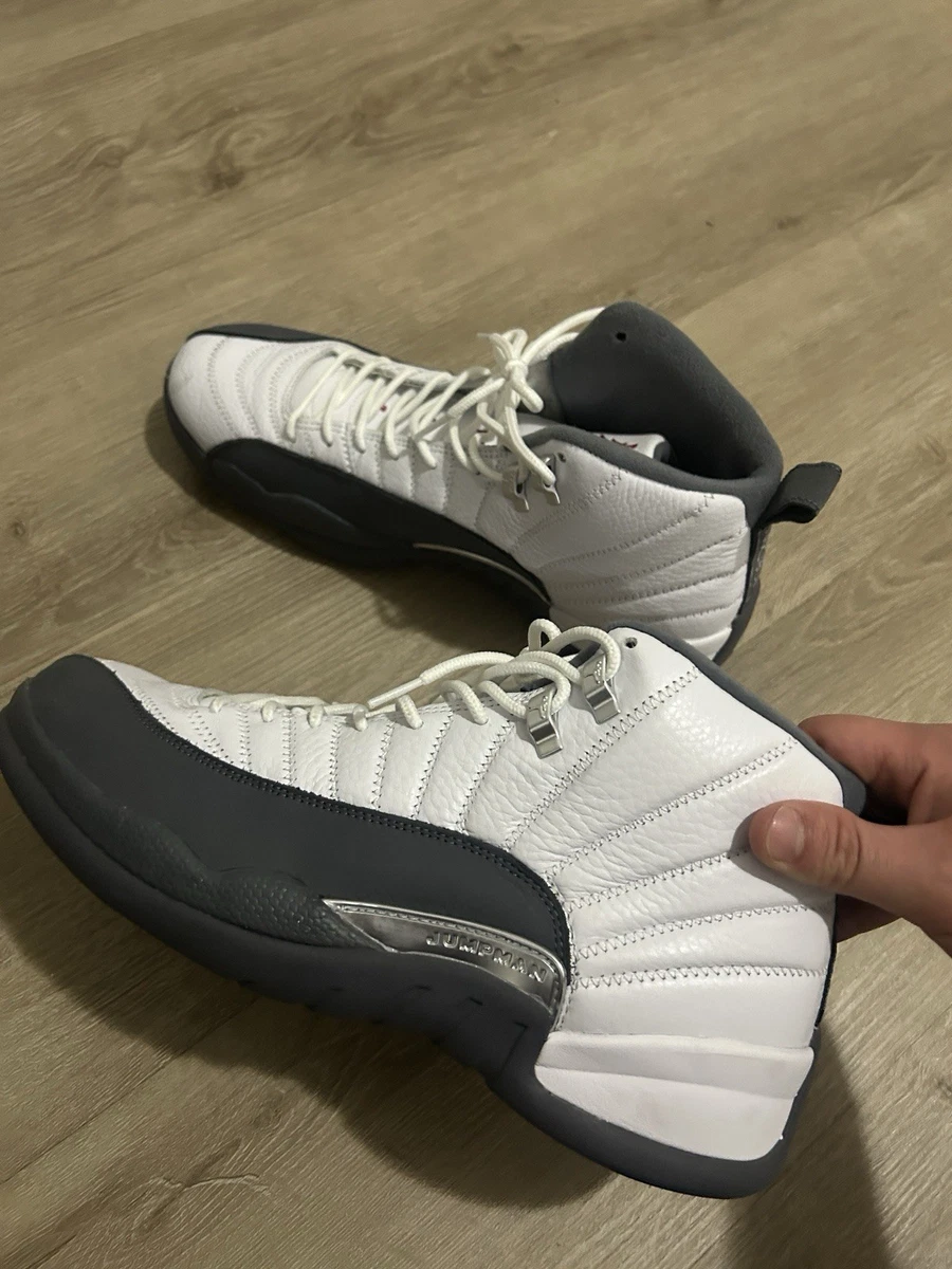 Preços baixos em Jordan 12 Retro White Grey 2019 | eBay