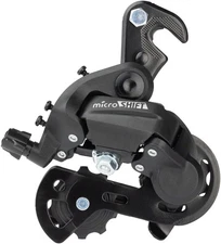 microSHIFT M21 Rear Derailleur - 6 7 Speed Super Short Cage Dropout Claw