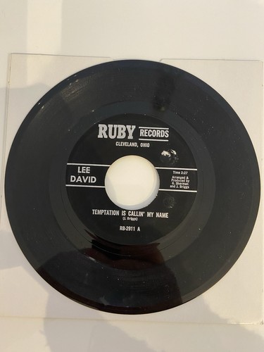 Lee David Temptation Calling My Name 70’s Pressing - Picture 2 of 2