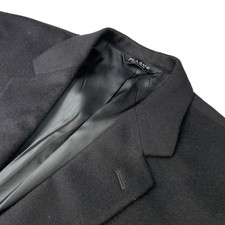 Jos A Bank Men  s Gordon 100 Cashmere 2-Button Blazer Jacket Black   43L