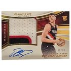 2024-25 Panini Immaculate - Donovan Clingan Premium Rookie Patch Auto RPA 30/50