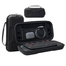 Black hard carrying case compatible with Nintendo Switch 2 V2 BEE-001