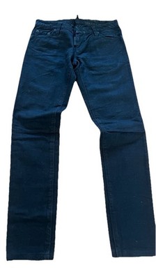 Dsqaured2 Damen Jeans Gr. 38 Straight Fit Schwarz Top Zustand Made In Italy 194