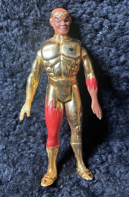 Vintage 1987 Kenner Silverhawks Hotwing Hot Wing Black Action Figure Silver Hawk
