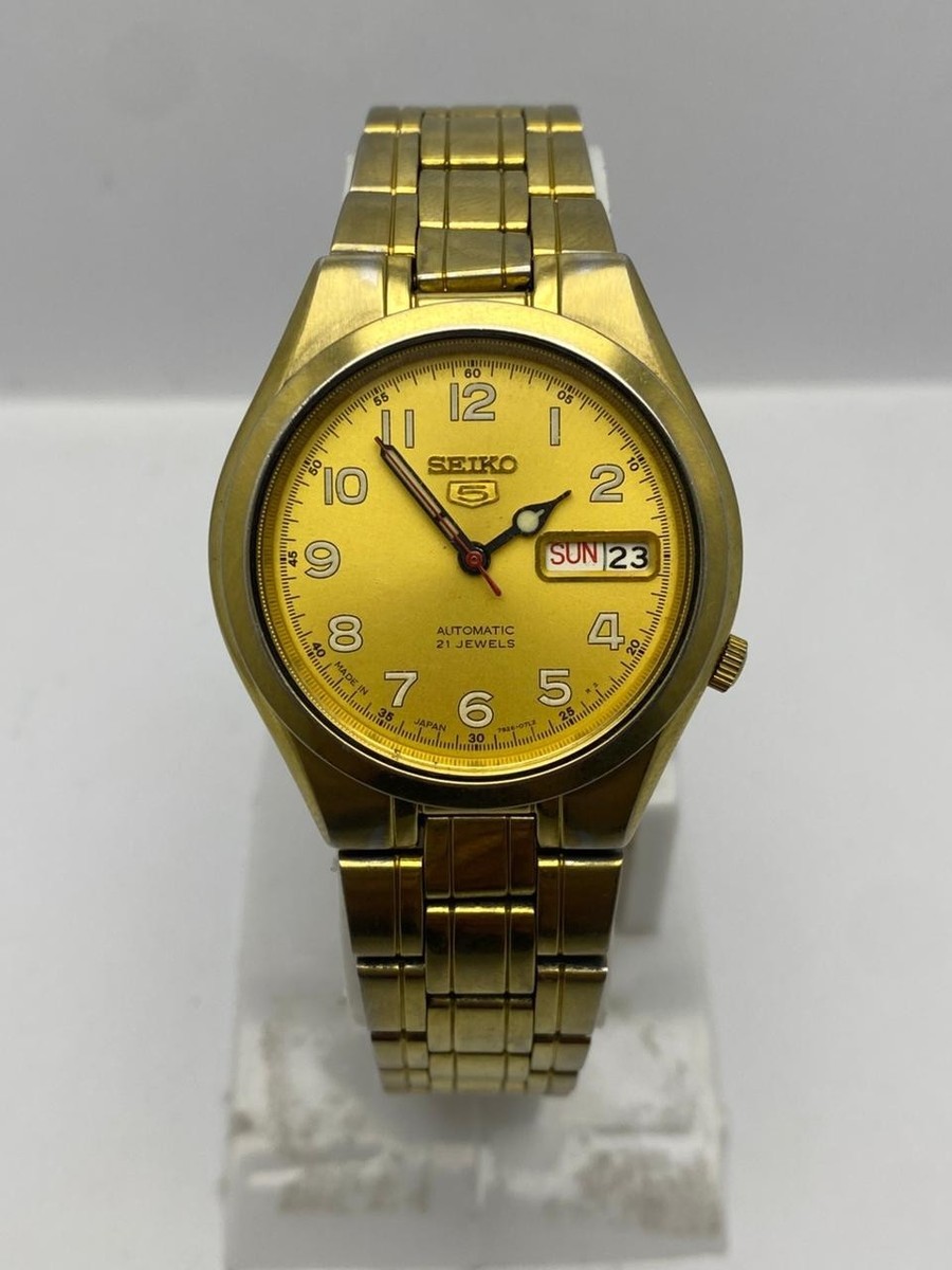Vintage Seiko 5 Automatic 21 Jewels 7S26-0480 Watch Japan | eBay