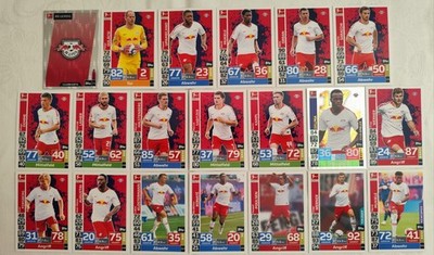 Match Attax Bundesliga 18/19 RB Leipzig Team Set 20 Karten 2018/2019