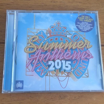 Summer Anthems 2015 CD Ministry of Sound Dance Pop Electronic Sealed