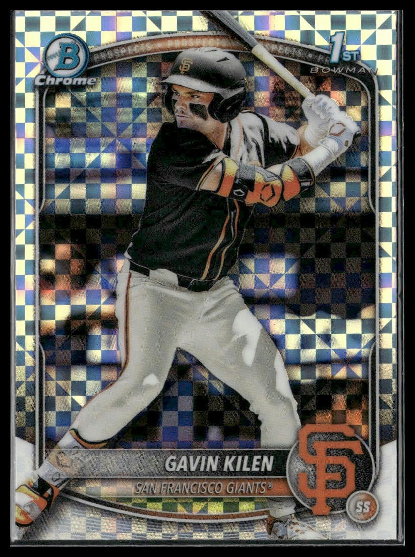 2025 Bowman Draft Chrome Gavin Kilen 1st X-fractor BDC-40