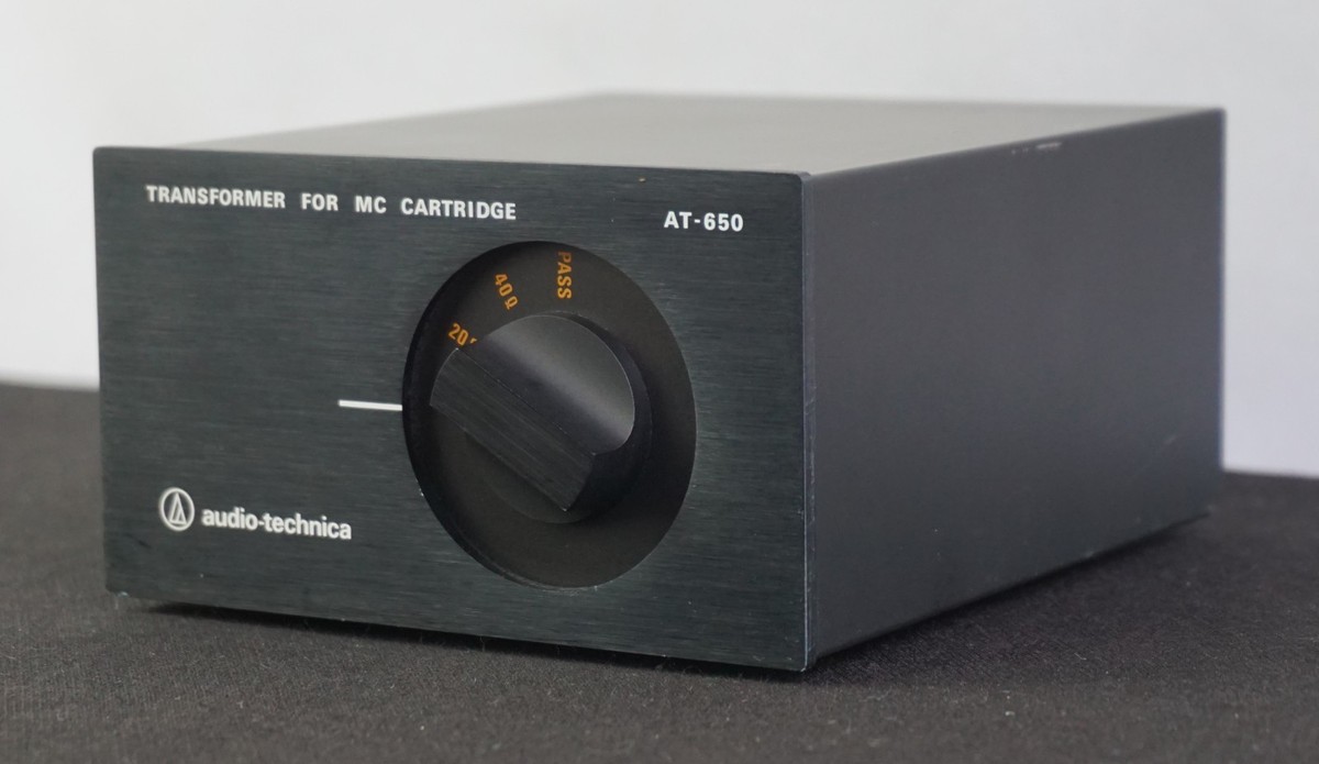 Audio-Technica AT-650 MC Step-Up Transformer For Moving Coil