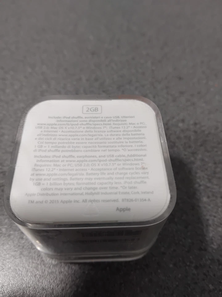 IPOD Shuffle - 4th Generation - Blue - New Sealed - Image 4 of 4