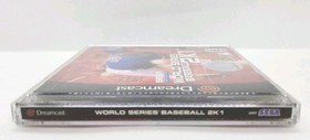 Lot 3 Sega Dreamcast World Series Baseball 2K1 CIB, NFL QB Club 2001, NFL 2K1