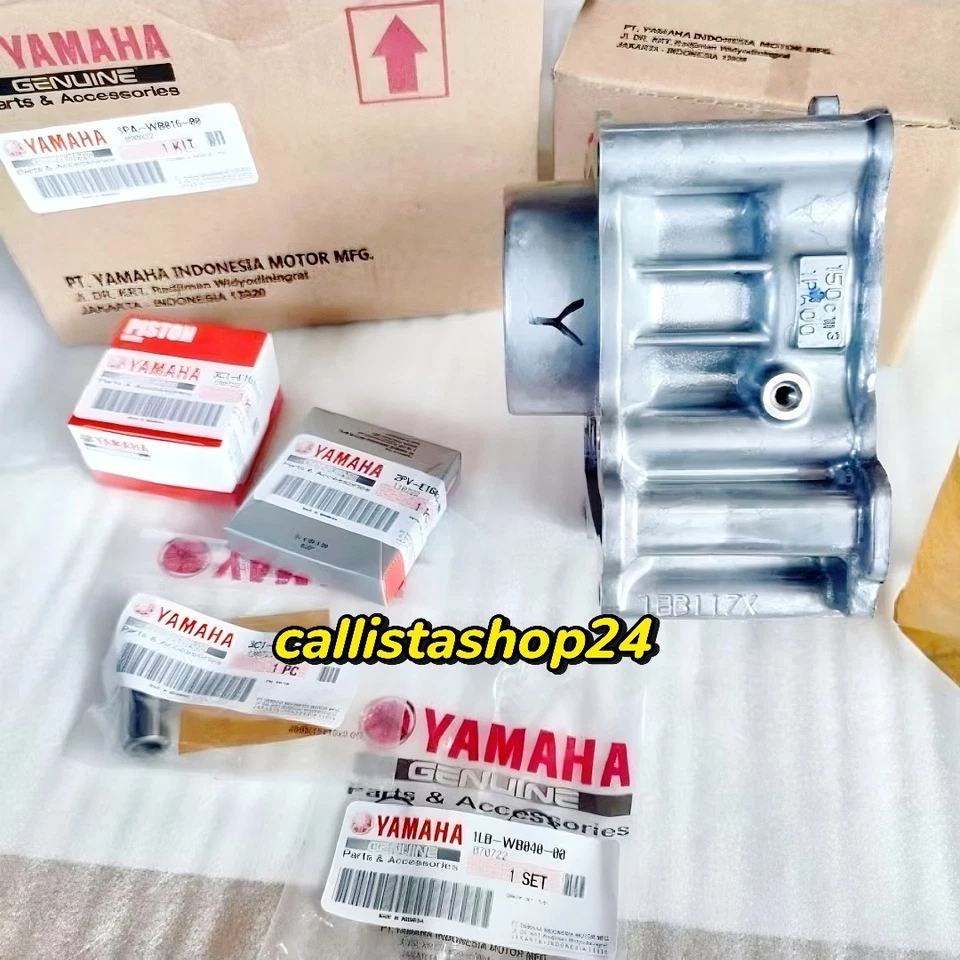 Yamaha YZF R15 V2 2015 - Kit de bloque de cilindros 150cc 1PA-E1311-10 GENUINO Foto 3 de 4