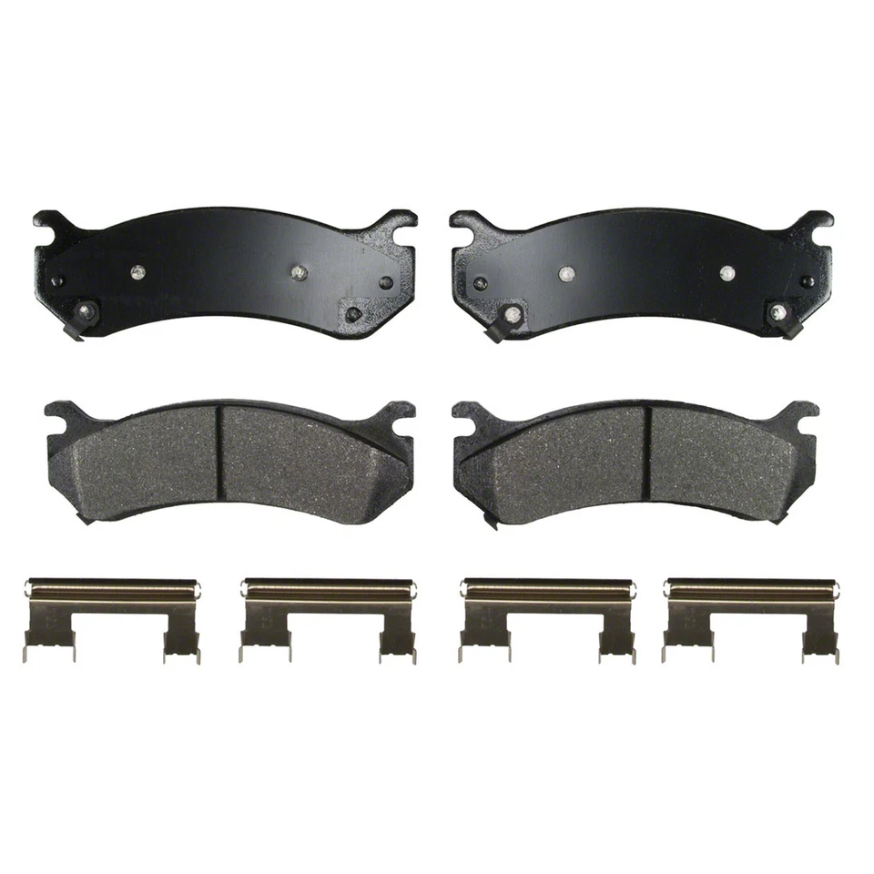 Conjunto de pastilhas de freio a disco dianteiro traseiro serve para Chevrolet Suburban 1500 2000-2006 - Imagem 3 de 4