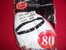Genuine Hoover AH20080 562932001 38528-058 1 pack of 2 belts NEW OEM