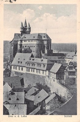737269) AK Schloß Diez an der Lahn gelaufen um 1930