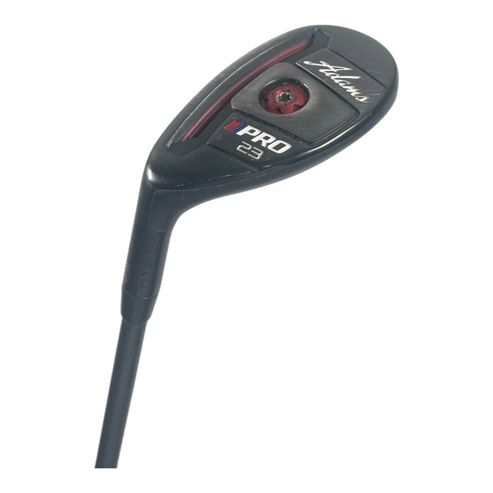 Adams Golf Pro 4 híbrido 23° 4H varilla grafito negro 39" para zurdos Foto 3 de 4