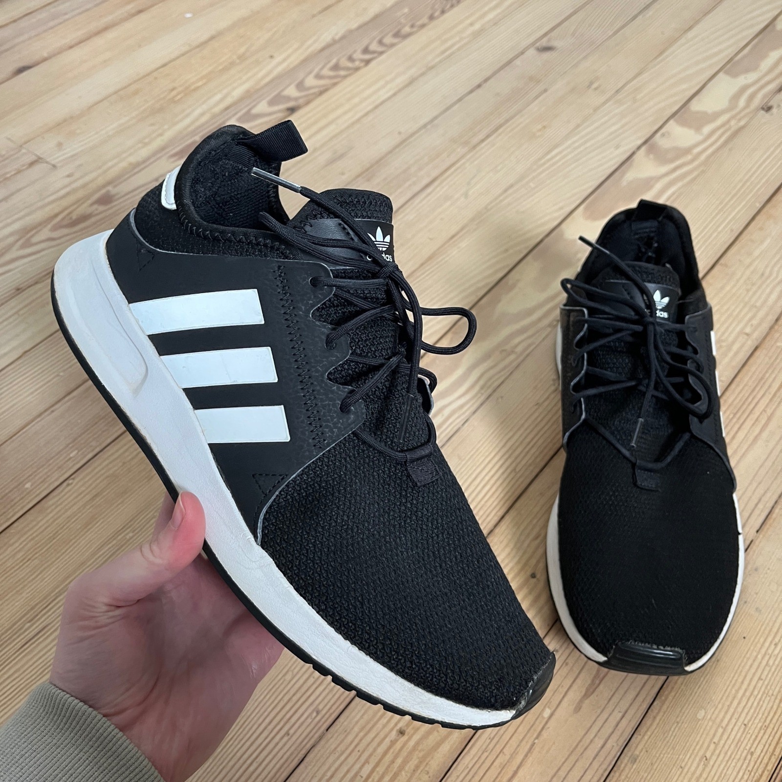 Adidas Originals X_PLR Black White Running Shoes Mens 9 BY92