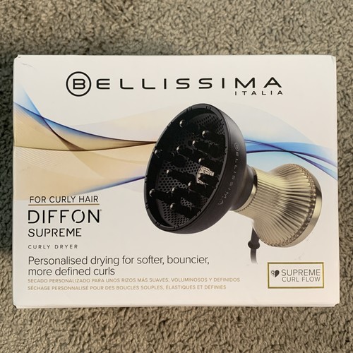 Bellissima Italia Diffon Supreme Ionic XL Diffusore e Asciugacapelli per Capelli Ricci - Foto 9 di 15