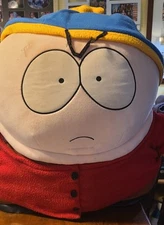 Cartman South Park Giant 21 X 23.5  Inch Plush Rare 1998 Edition Weighted NOTE