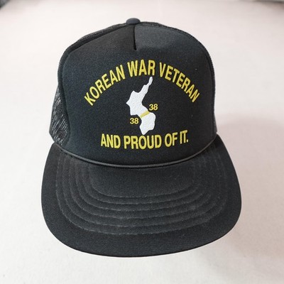 Vintage Korean War Veteran Yupoong Hat Cap Snap Back One Size