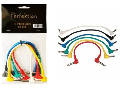 Perfektion Patch Cables - 6 Dif Colors