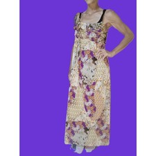 Favé ~ Boho Floral Patchwork Maxi Dress ~ Medium