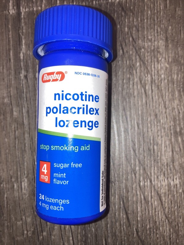 Rugby Polacrilex Lozenges 